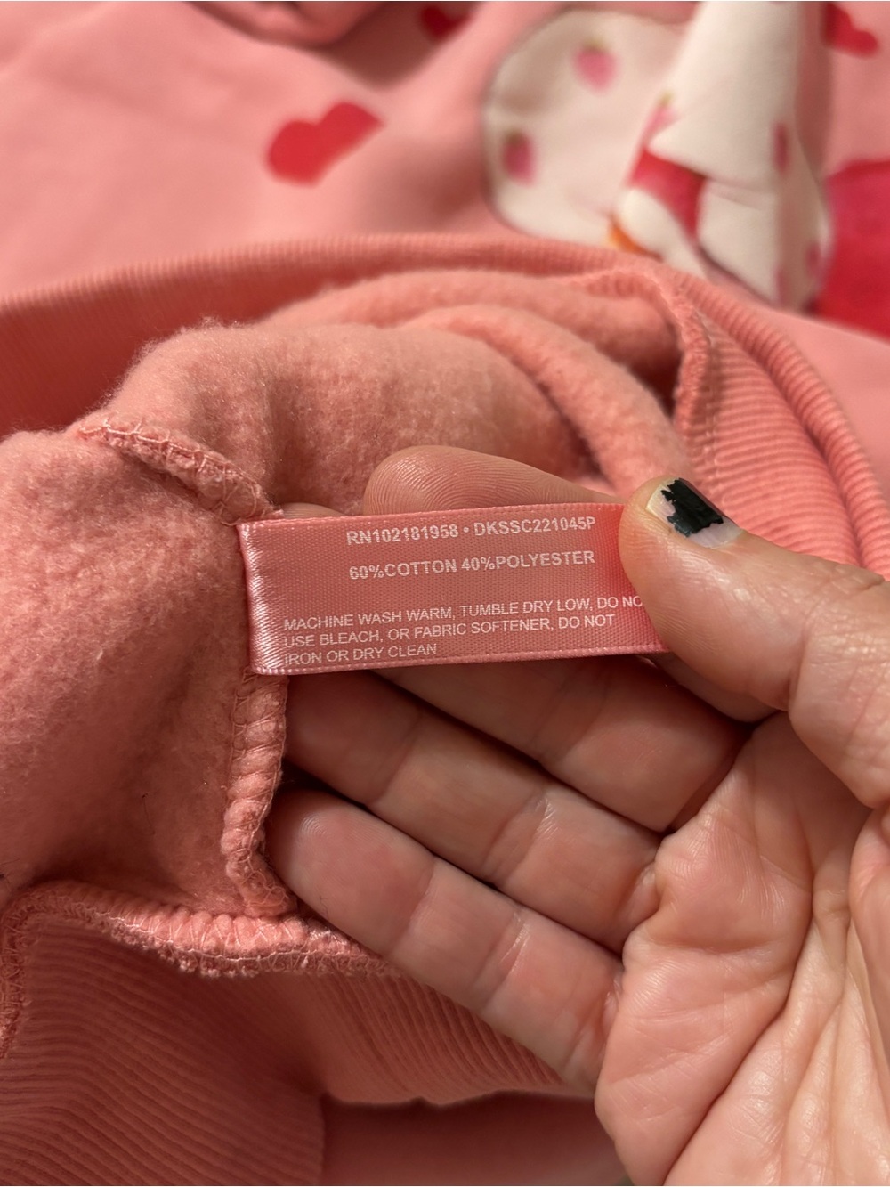Dolls Kill X Strawberry Shortcake Sweatshirt Size XXL Crewneck Kawaii Twee Retro - Picture 8 of 8